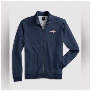 Johnnie-O Washington Capitals Holton Knit Track Jacket - Midnight Navy | M | NWT